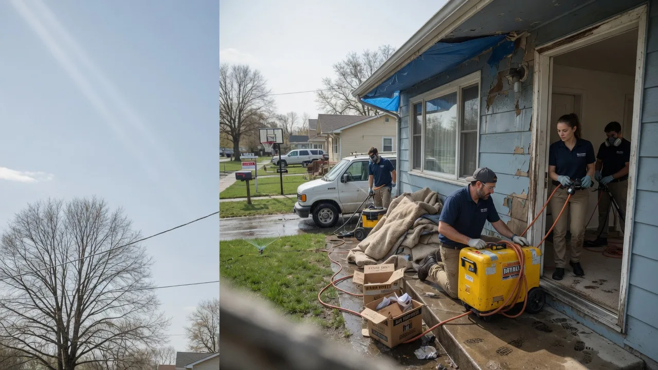 Basement Flood Cleanup in Rollins, MT near me